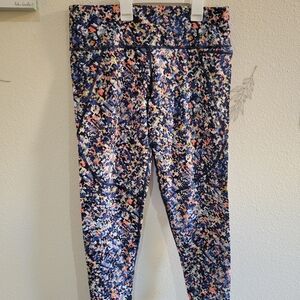 Sweaty Betty The Power Leggings - 7/8 Length Multicolor Size L